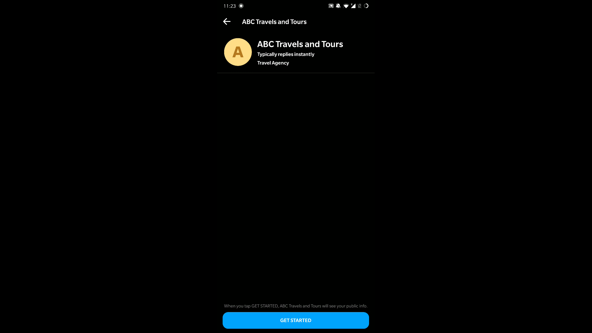 Trek bot screenshot